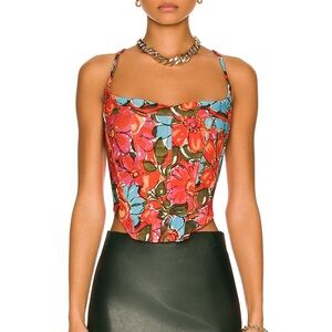 Miaou V corset Parisian Flower Rouge